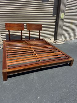 California king size bed frame