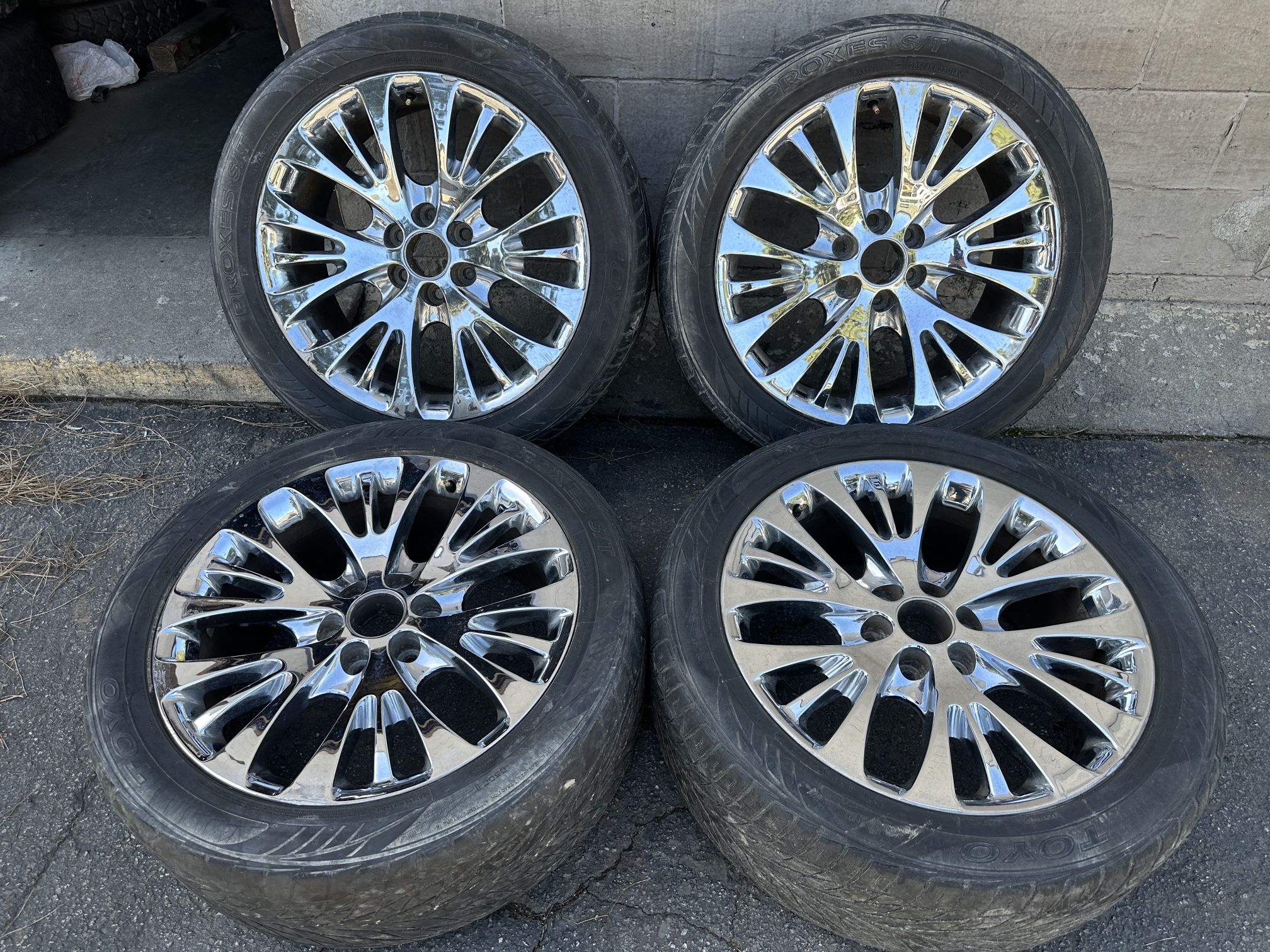 Chevy Stalks Rims Chrome Cadillac escalade 22 inch stock rims Fit Chevy or GMC for Sale ...