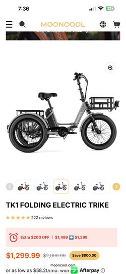 New bike for sale