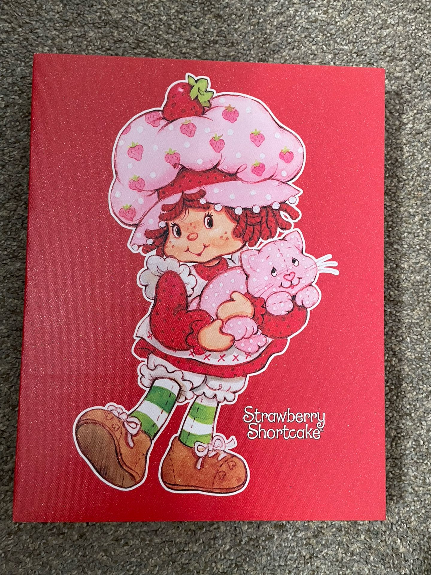 Strawberry shortcake poster board