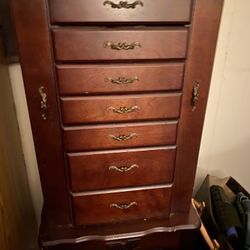 Jewelry armoire