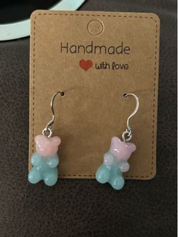 Bear earrings