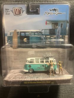 2024 M2 Machines Auto figs 1959 Volkswagen Microbús Deluxe USA Model  
