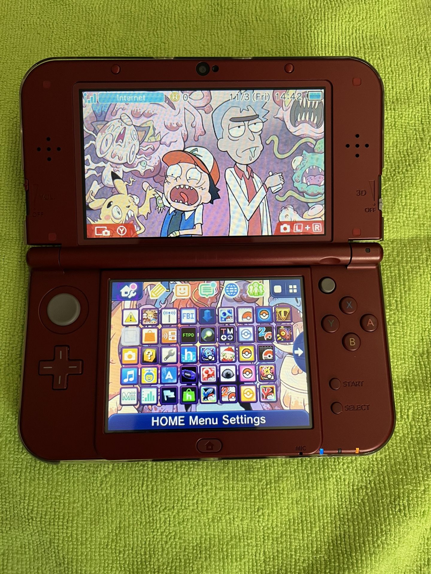NEW 3DS XL MODDED