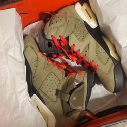 Travis Scott Jordan 6 authentic size 11