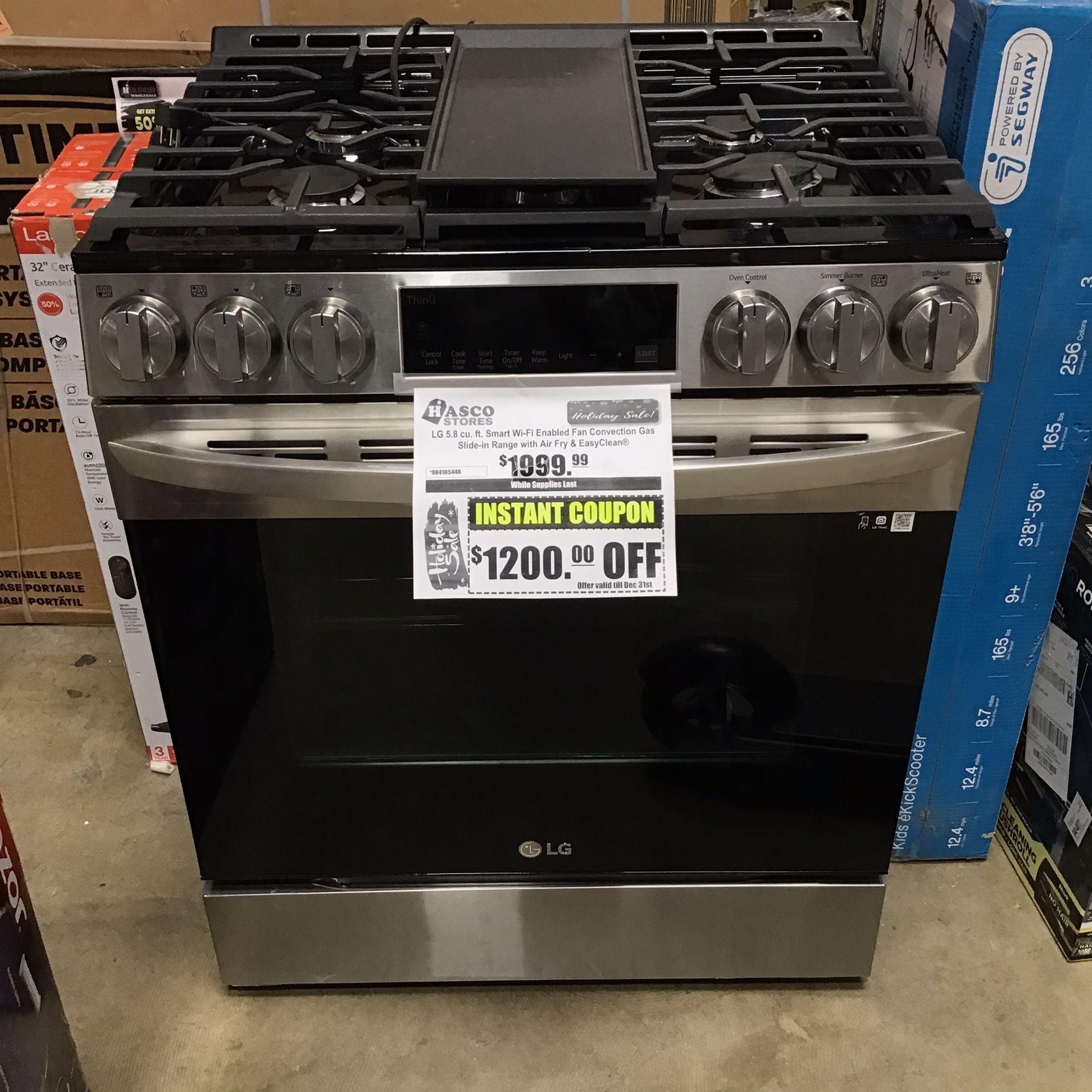 LG Gas Stove
