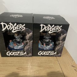 Dodgers Godzilla Bobbleheads