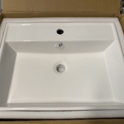 NEW 24x17 Rectangular Bathroom Sink Basin