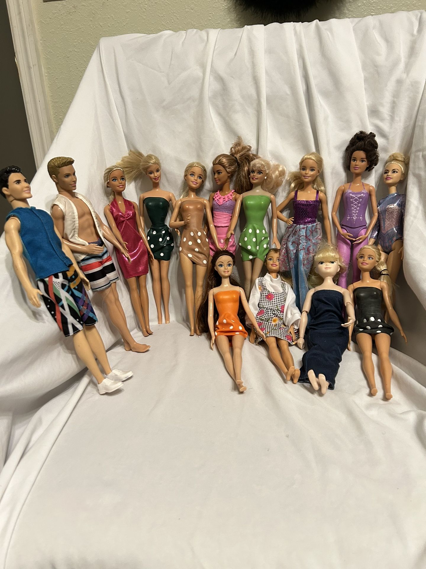 Barbie Dolls. 3For $7.00