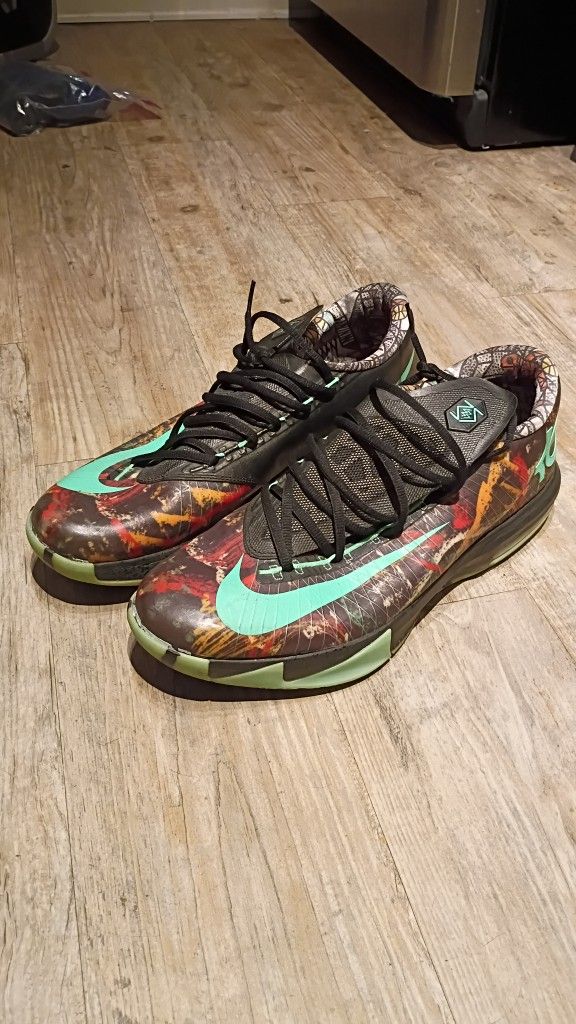 Size 13 - Nike KD 6 All Star Illusion 2014 NOLA Gumbo