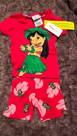 Lilo Disney pajamas NWT