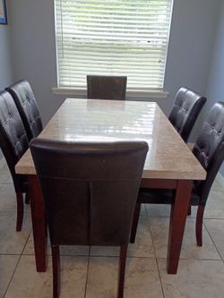 Dinning table with chairs