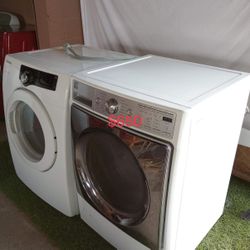 Beautiful Samsung Washer And Kenmore Gas Dryer.
