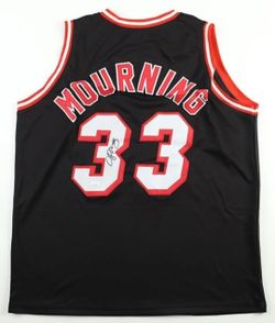 Alonzo Mourning Signed Miami Heat Jersey (JSA)