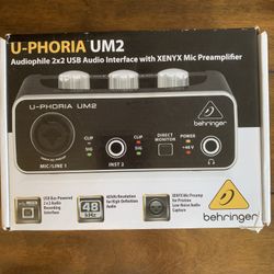 Behringer U-PHORIA UM2 Audiophi