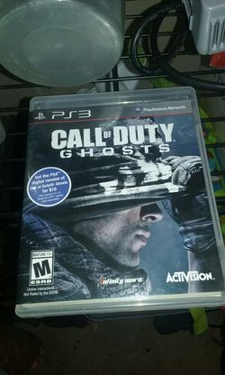 Call of Duty ghost ps3