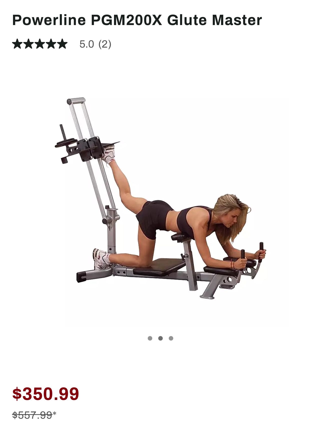 Glute Master Machine