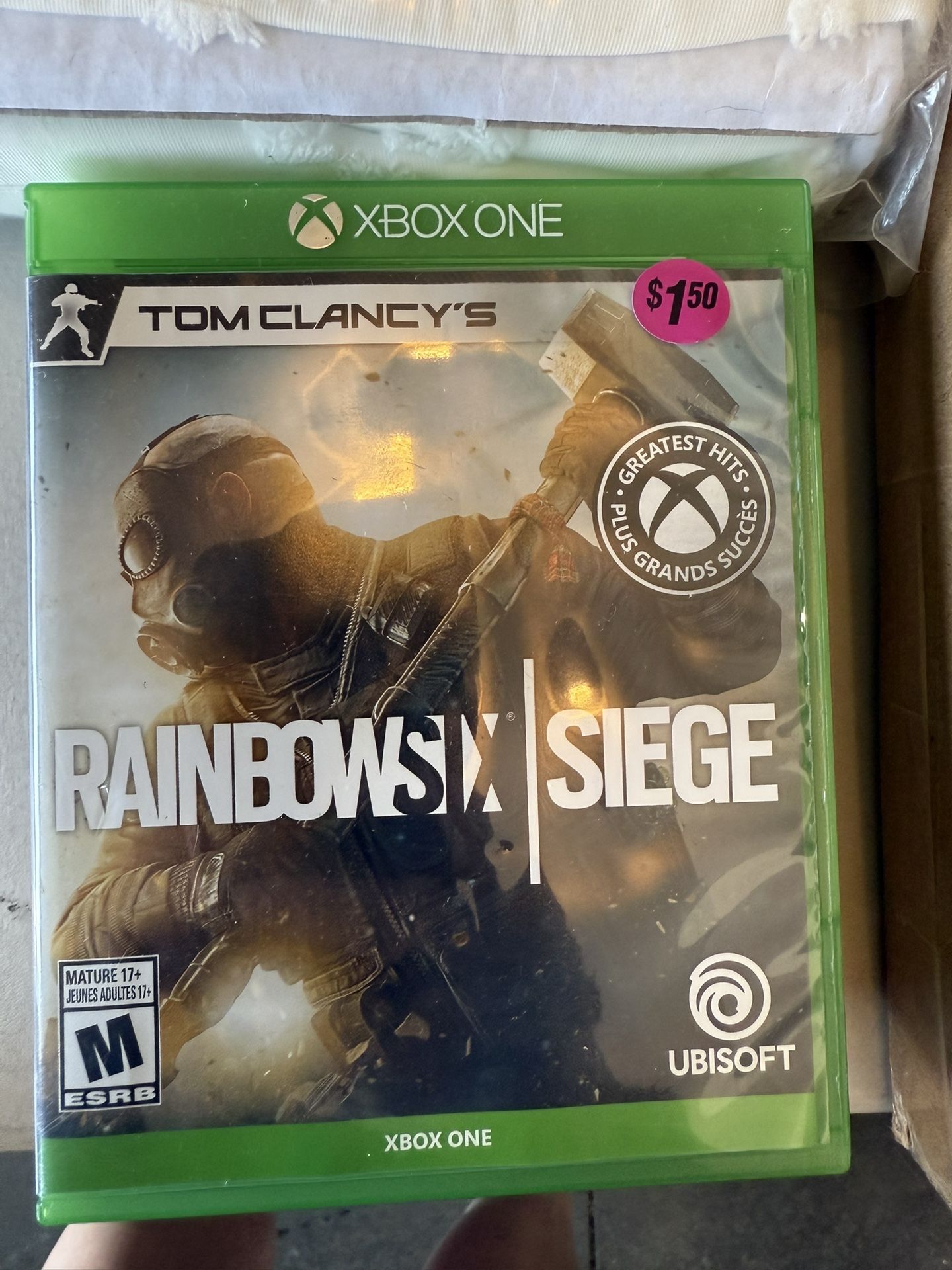 Four xbox one games
