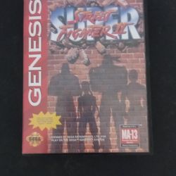 sega genesis super street fighter 2.