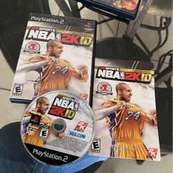 NBA 2K10 ps2 