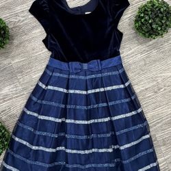 Girls Blue Navy Dress