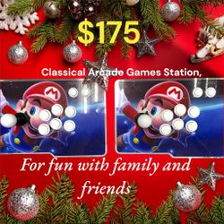 Classical Arcade Games Station