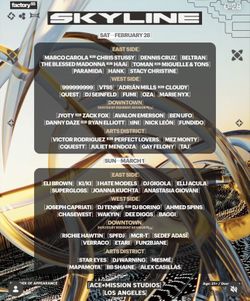 Skyline Festival Ticket 2 Day GA