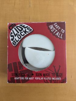 Rollerskate Slide Blocks