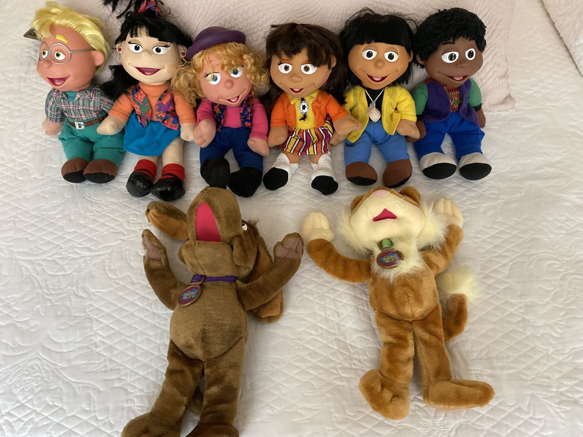 The Puzzle Place Plush Dolls