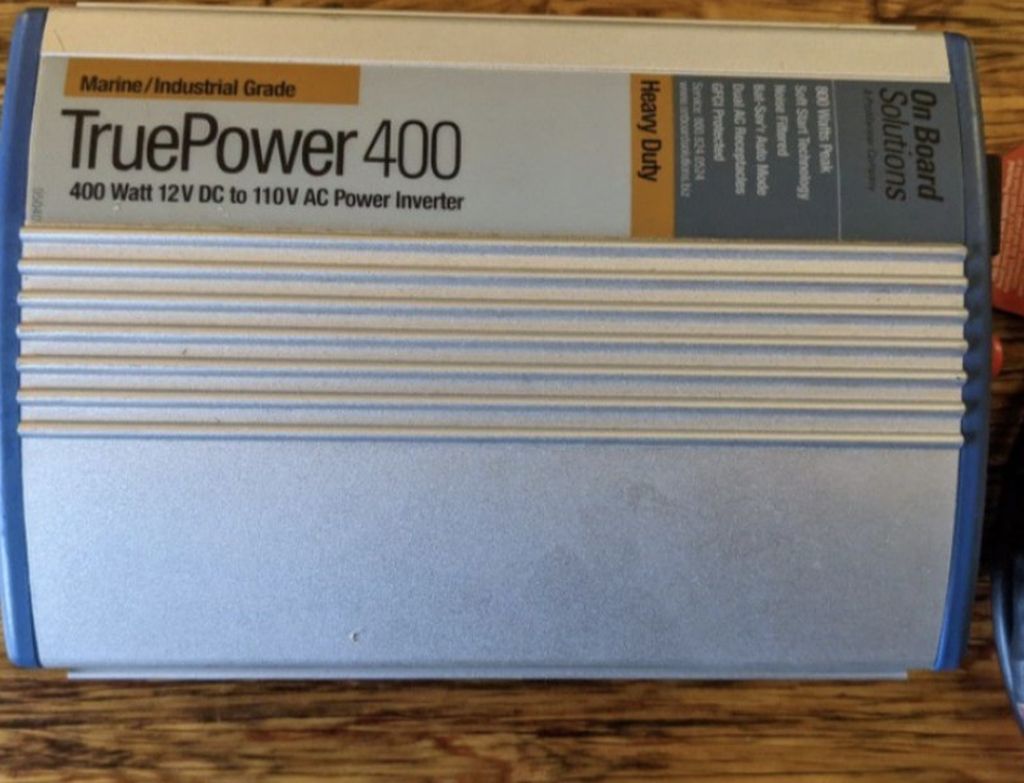 True power 400 Inverter with Fused Cables