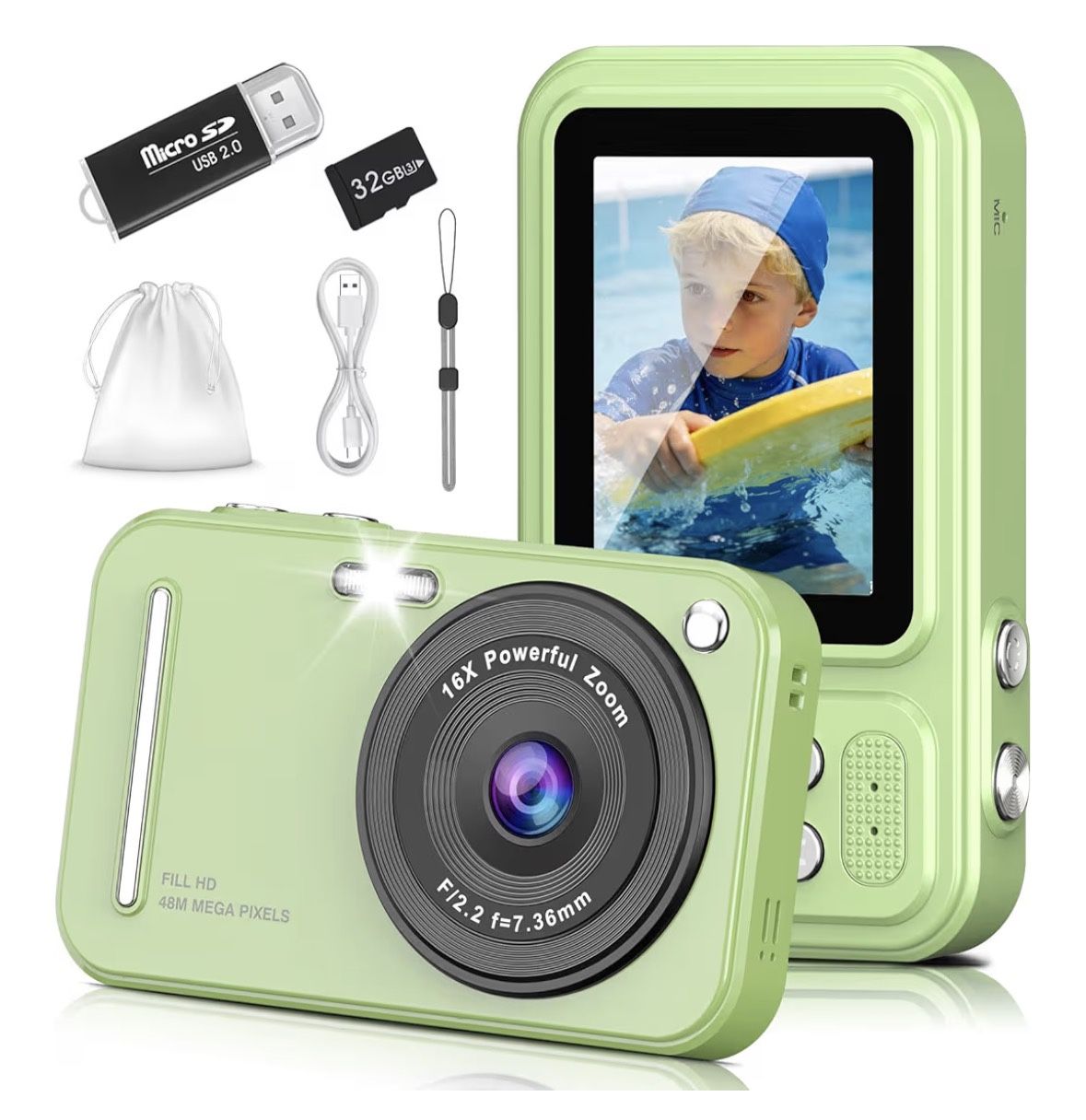 Kids Camera (Green) (Beginning Photography)