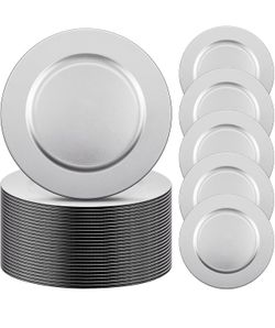 Silver Charger Plates