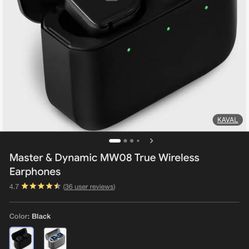 Master and dynamic Earbuds