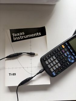 TI - 89 Graphing Calculator 