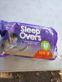 Sleep over diapers