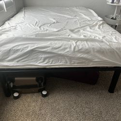 Full Size Bed Frame + Mattress 
