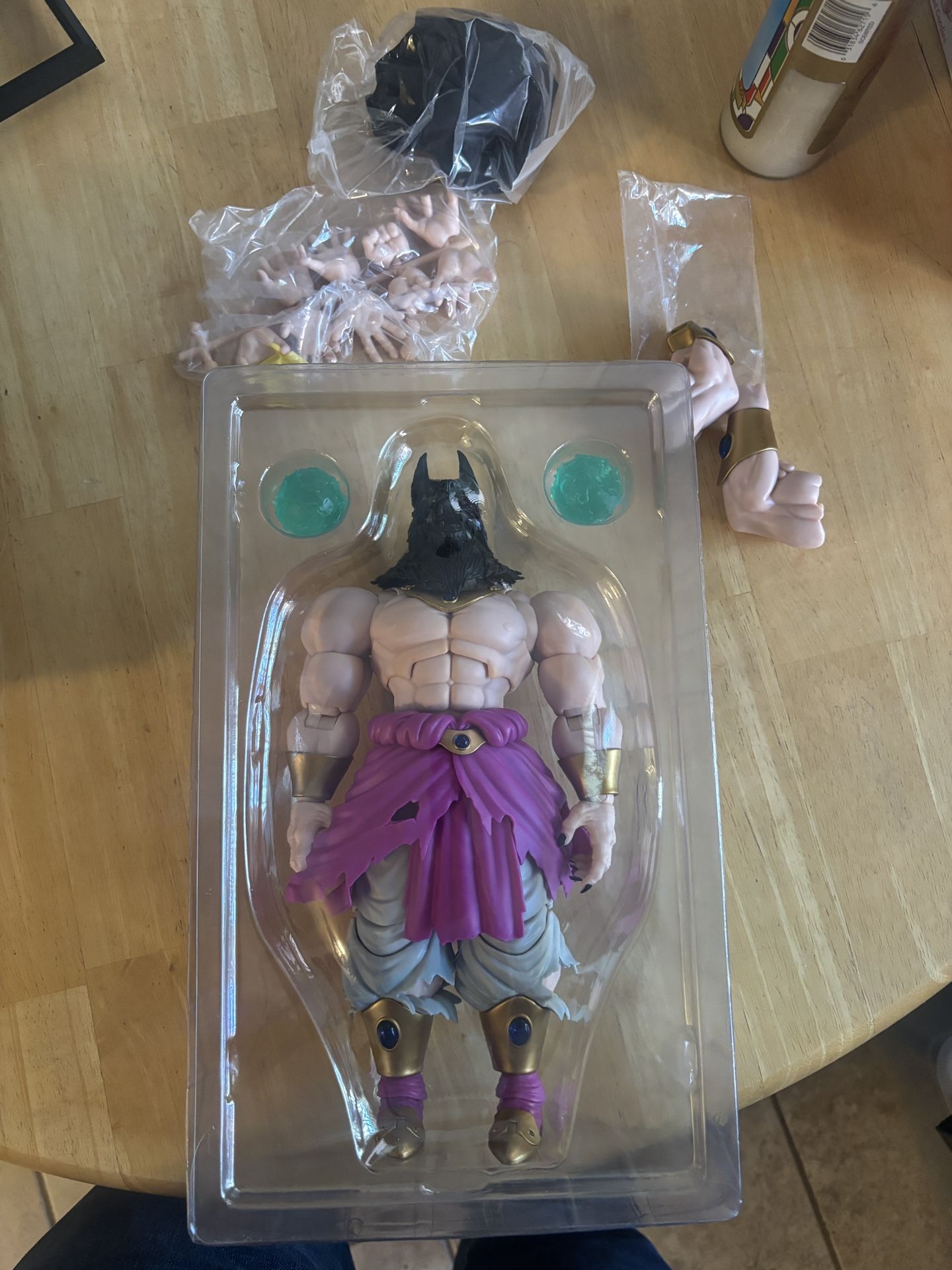 Sh Figuarts Beast Deities Dragonball Z Broly Battle Damaged