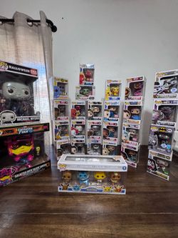 Funko pops lot, $250