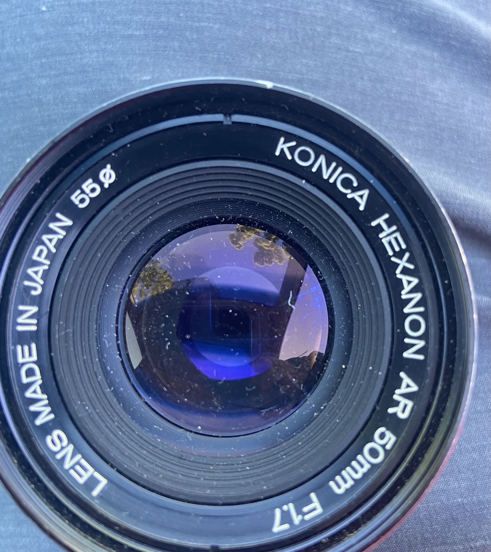 Lens Konica 50mm For Film Camera 