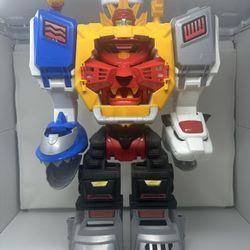 Hasbro Playskool Heros Power Rangers 2 In 1 Power Morphin Megazord, 2-foot Tall, Light & Sound