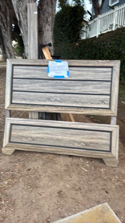 Free king bed frame and headboard