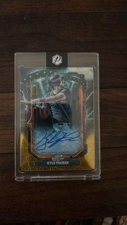 Kyle tucker extraterrestrial talent /50 auto