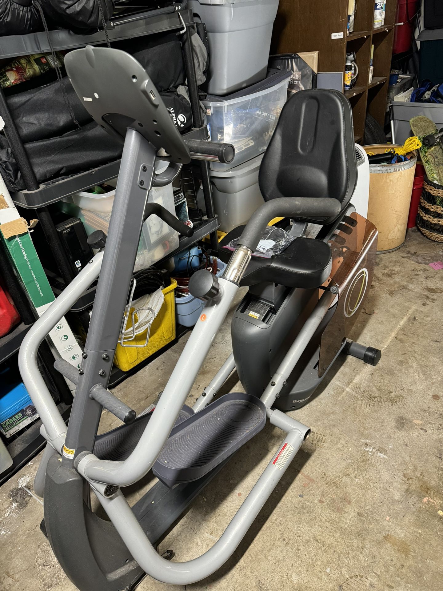 Inspire Cardio Strider- Seated Elliptical Workout Machine