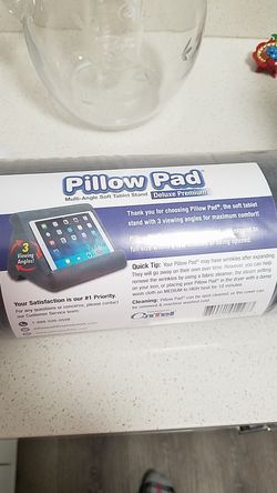 New pillow pad