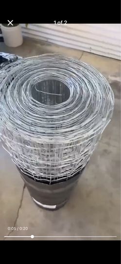 3ft x 100ft long. Welded galvanized wire