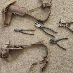 Vintage Bell Systems Lineman's Gear