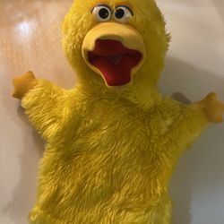 Sesame Street Big Bird Hand Puppet/ Read Description 