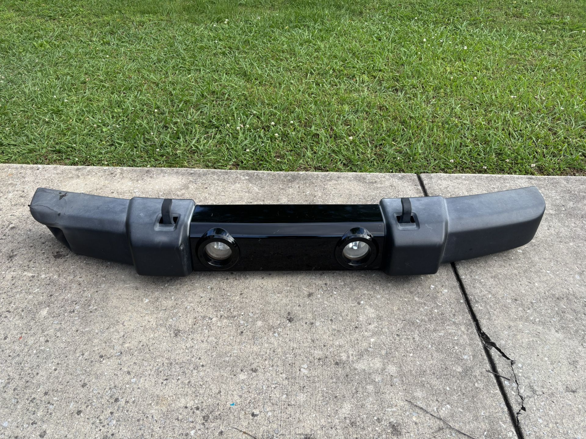 2017 Jeep Wrangler Stock Bumper With Fog lights/Cover Plate