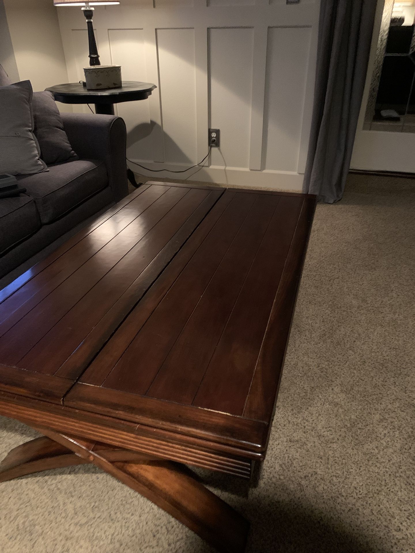 Beautiful Solid Wood Coffee Table from Bassett Furniture