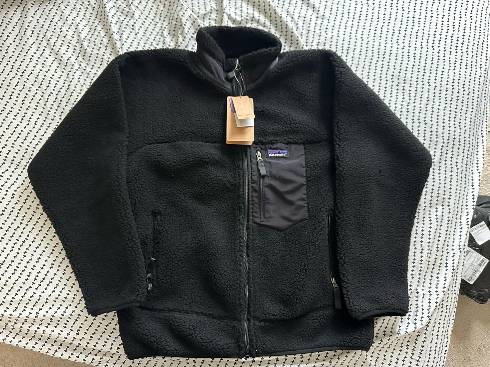 New Black Patagonia Fleece